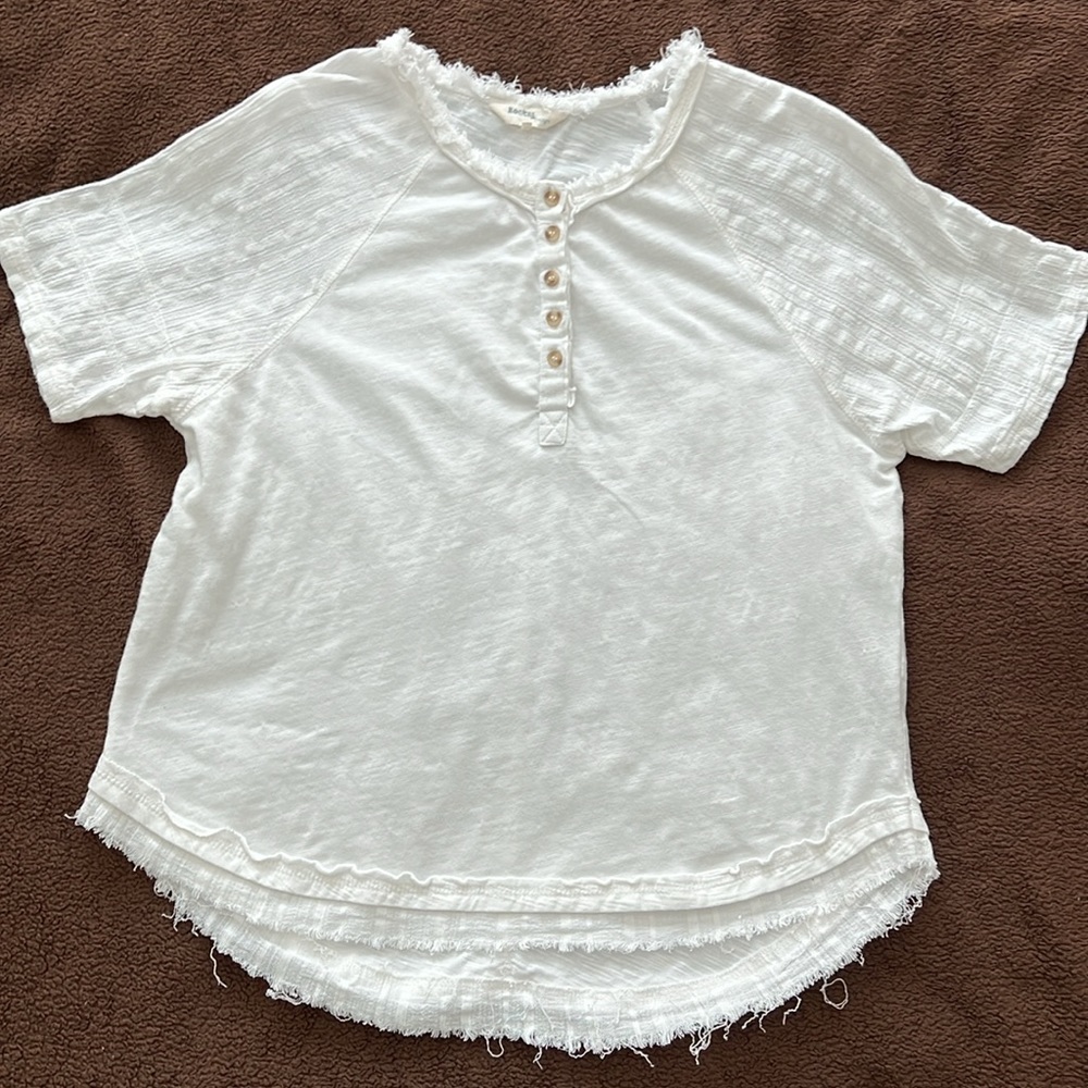 Rocks & Indigo Henley Tee